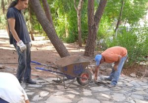 Μαρούσι:  Εργασίες καθαριότητας, φυτεύσεων, συντήρησης πρασίνου και τεχνικές επισκευές σε διάφορες περιοχές του Αμαρουσίου