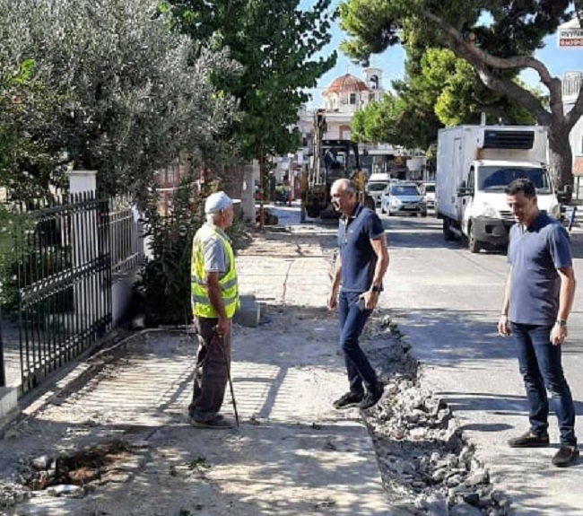 Μεταμόρφωση: Υπό την συνέχει  εποπτεία του Δημάρχου πραγματοποιούνται εργασίες από την Τεχνική Υπηρεσία του Δήμου