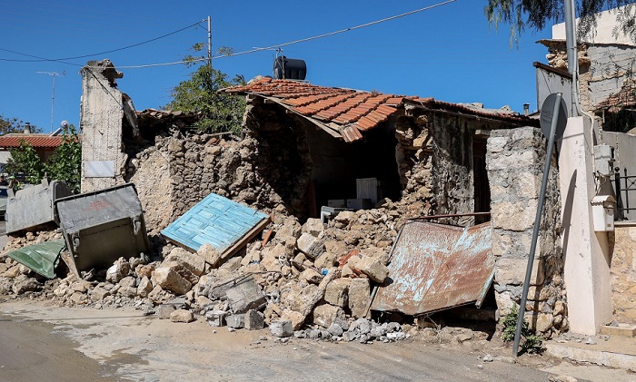 Λυκόβρυση Πεύκη Ο Δήμος στηρίζει τους σεισμοπλήκτους της Κρήτης HelpCrete