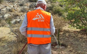 ΣΠΑΥ : Νέο πότισμα στις αναδασώσεις του Υμηττού