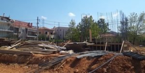 Χαλάνδρι: Με ταχείς ρυθμούς προχωρά η κατασκευή του αθλητικού πολυχώρου στο Πάτημα