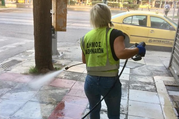 Αθήνα: Κυριακή καθαριότητας και απολύμανσης στο Νέο Κόσμο 2η Δημοτική Κοινότητα