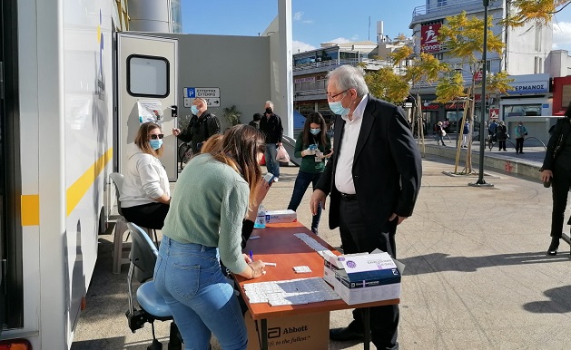 Μαρούσι: Συνεχίζεται για όλο τον Οκτώβριο η διαδικασία των δωρεάν rapid test στο σταθμό ΗΣΑΠ