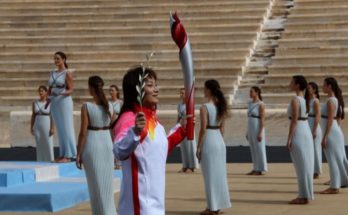 Μαρούσι: Εκπροσώπηση του Δήμου Αμαρουσίου στην τελετή παράδοσης της Ολυμπιακής Φλόγας στην Οργανωτική Επιτροπή Διοργάνωσης των Χειμερινών Ολυμπιακών Αγώνων «Πεκίνο 2022»