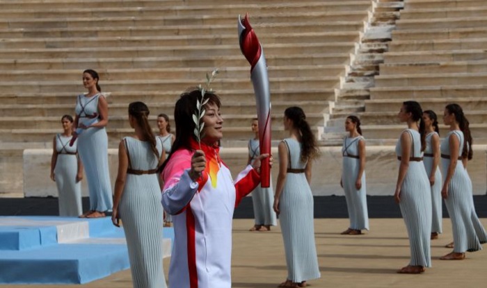Μαρούσι: Εκπροσώπηση του Δήμου Αμαρουσίου στην τελετή παράδοσης της Ολυμπιακής Φλόγας στην Οργανωτική Επιτροπή Διοργάνωσης των Χειμερινών Ολυμπιακών Αγώνων «Πεκίνο 2022»