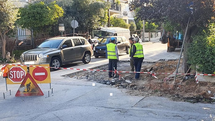 Χαλάνδρι : Ηρώων Πολυτεχνείου στο Κάτω Χαλάνδρι – Ξεκίνησαν οι εργασίες ανακατασκευής