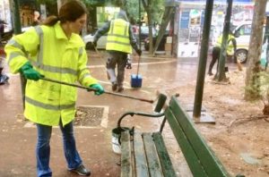 Αθήνα : Ο Δήμος καθάρισε και αποκατάστησε την πλατεία Εξαρχείων