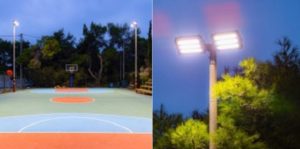 Κηφισιά: Αναβάθμισης του φωτισμού στο γήπεδο μπάσκετ στην οδού Τσαρτιλη στην Εκάλη με την  τοποθέτηση φωτιστικών σωμάτων  Led
