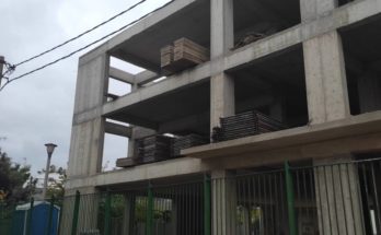 Κηφισιά: Με γοργούς ρυθμούς προχωράει η κατασκευή της νέας πτέρυγας του 1ου Δημοτικού Σχολείου