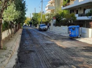 Πεντέλη: Ξεκίνησαν οι ασφαλτοστρώσεις σε δρόμους με πόρους του Δήμου ύψους 350.000 ευρώ