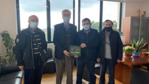 Λυκόβρυση Πεύκη : Εκπροσώπους του Συλλόγου Μικρασιατών και του Αριστοτέλη υποδέχθηκε ο Δήμαρχος