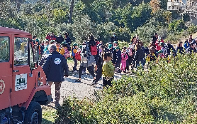 ΣΠΑΠ: Με μεγάλη συμμετοχή εθελοντών και παιδιών πραγματοποιήθηκε η 3η Δράση Αναδάσωσης  για το 2021