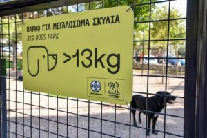 Αθήνα : Δύο dog parks στον Προμπονά και στο Νέο Κόσμο είναι έτοιμα να υποδεχτούν, με ασφάλεια, τους τετράποδους Αθηναίους