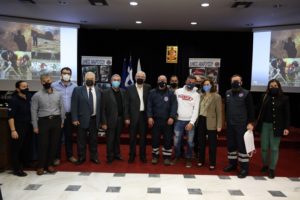 Μαρούσι: Ο Δήμος Αμαρουσίου τίμησε τους εθελοντές της Εθελοντικής Ομάδας Πολιτικής Προστασίας του Δήμου