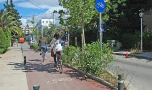 «Οικολόγοι Πράσινοι - Πολιτική Κίνηση Βορείων και Ανατολικών Προαστίων Αττικής» Πρόταση για τη βελτίωση και ανάπτυξη των υπαρχόντων ποδηλατοδρόμων των Δήμων