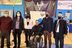Πεντέλη: Ο Δήμος Πεντέλης  βράβευσε τον συμπολίτη  και μεγάλο αθλητή παραολυμπιονίκη της Ξιφασκίας με αμαξίδιο Πάνο Τριανταφύλλου