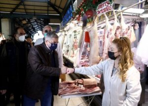 Περιφέρεια Αττικής: Επίσκεψη του Περιφερειάρχη Αττικής στη Βαρβάκειο Αγορά