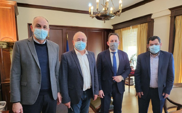 Λυκόβρυση Πεύκη: Τον Αναπληρωτή Υπουργό Εσωτερικών συνάντησαν οι Δήμαρχοι Ηρακλείου, Μεταμόρφωσης και Λυκόβρυσης Πεύκης