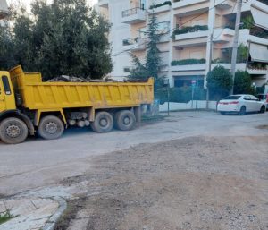 Ηράκλειο Αττικής:  Αποκατάσταση οδοστρώματος από εκτεταμένες βλάβες του δικτύου της ΕΥΔΑΠ