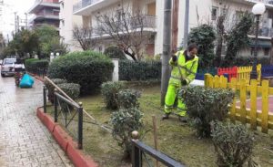 Μαρούσι:  Εργασίες καθαριότητας, απολυμάνσεων, φυτεύσεων και συντήρησης πρασίνου στο Δήμο Αμαρουσίου