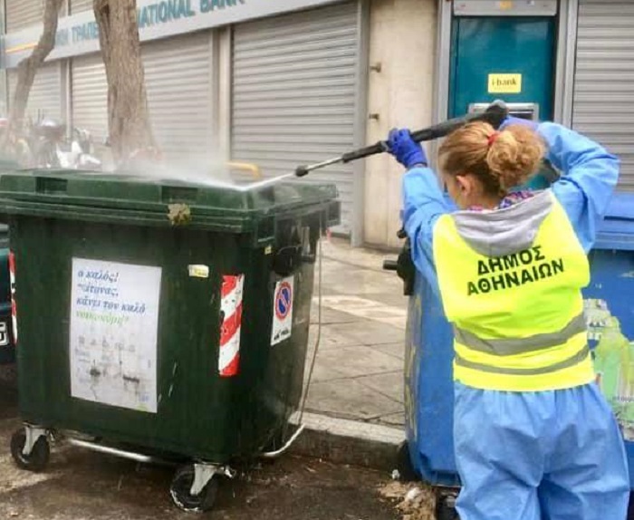 Αθήνα: «Κυριακή καθαριότητας» Δράση καθαριότητας στο Νέο Κόσμο
