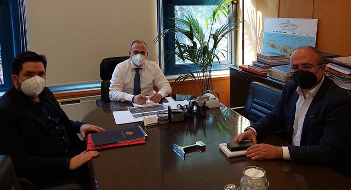 Ηράκλειο Αττικής: Ο Δήμαρχος συναντήθηκε σήμερα με τον υφυπουργό Υποδομών