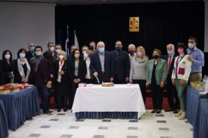 Μαρούσι: Στην κοπή πίτας  του Οργανισμού Κοινωνικής Πολιτικής και Αλληλεγγύης Δήμου Αμαρουσίου ο Δήμαρχος