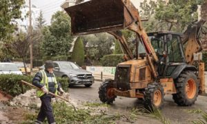 Μαρούσι: Σε εξέλιξη βρίσκεται σε όλες τις γειτονιές του Αμαρουσίου το έκτακτο πρόγραμμα αποκομιδής κλαδιών και ογκωδών