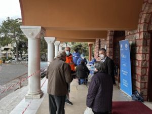 Παπάγου Χολαργός: Με επιτυχία πραγματοποιήθηκε η δράση  δωρεάν έλεγχοι ταχείας ανίχνευσης αντιγόνου στην πλατεία Φανερωμένης Χολαργού
