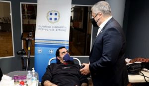 Περιφέρεια Αττικής: Επιτυχημένη η Εθελοντική αιμοδοσία χθες 6/2 στο «ATHENS SPORTS HALL CENTER» με πρωτοβουλία του Περιφερειάρχη