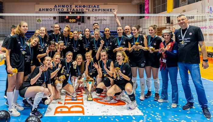 Κηφισιά: Γιορτή ανόδου για τα κορίτσια Βόλεϊ του ΖΑΟΝ στην Α1