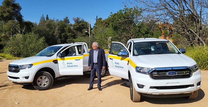 Μαρούσι: Νέα οχήματα 4x4 αποκτά ο Δήμος Αμαρουσίου