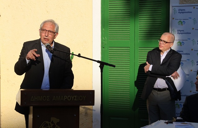Μαρούσι:  Χαιρετισμός του Δημάρχου Αμαρουσίου Θ. Αμπατζόγλου, στην παρουσίαση του βιβλίου «Πολιτισμός και  Εξωστρέφεια» του Δημοσιογράφου Κ. Λασκαράτου
