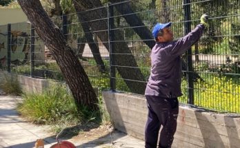 Πεντέλη: Συνεχίζεται η περίφραξη του ΝΙΕΝ που ξεκίνησε το περασμένο Σάββατο