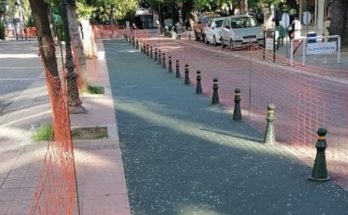 Ολοκληρώθηκε η ανακατασκευή του ποδηλατοδρόμου στην οδό Κολοκοτρώνη   μήκους 550μ