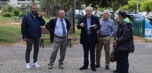 Μαρούσι:  Επίσκεψη του Δημάρχου Αμαρουσίου στην περιοχή της Αγίας Φιλοθέης