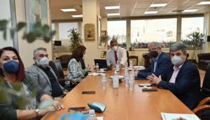 Μαρούσι:  Συνάντηση  του Δήμαρχου Αμαρουσίου με τον Περιφερειάρχη για τα έργα αρμοδιότητας Περιφέρειας στο Μαρούσι