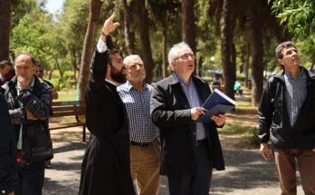 Μαρούσι: Επίσκεψη του Δημάρχου Αμαρουσίου στην περιοχή της Αγίας Φιλοθέης