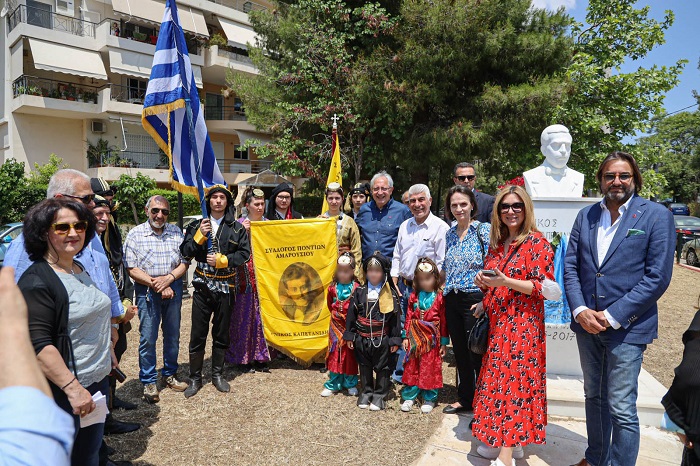 Μαρούσι: Παρουσία του Δημάρχου Αμαρουσίου η εκδήλωση μνήμης για τα 103 χρόνια από τη γενοκτονία των Ποντίων