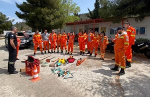 Παπάγου Χολαργός: Ολοκλήρωσαν την εκπαίδευσή τους οι εθελοντές στο πυροφυλάκιο της Εθελοντικής Ομάδας Δασοπροστασίας του Δήμου