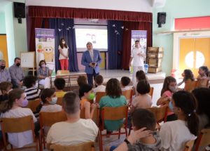 Περιφέρεια Αττικής:  Στην παρουσίαση του προγράμματος «Τα δημοτικά Σχολεία Πρωταθλητές στην ανακύκλωση» του ΥΠΕΝ στο 2ο Δημοτικό Σχολείο Μελισσίων