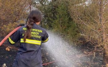 ΣΠΑΥ: Πυρκαγιά στην περιοχή της Γλυφάδας στη δασική έκταση στο τέρμα της οδού Λόρδου Βύρωνα