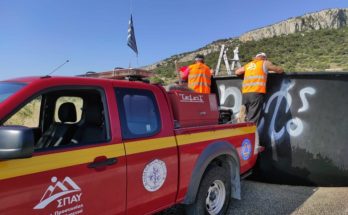 Σ.Π.Α.Υ.: Συντήρηση και πλήρωση πυροσβεστικών υδατοδεξαμενών σε διάφορα σημεία του Υμηττού