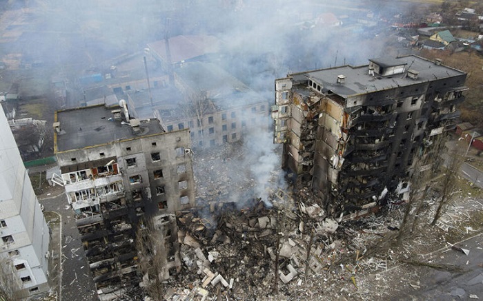 κόστος ανοικοδόμησης της Ουκρανίας»