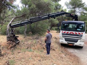 Επιτυχημένη δράση του Δήμου καθαρισμού του εξωτερικού χώρο του ΝΙΕΝ από ξερόχορτα και ξερά κλαδιά