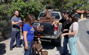 Πεντέλη : Συνεχίζετε η δωρεάν διανομή καφέ κάδων κουζίνας