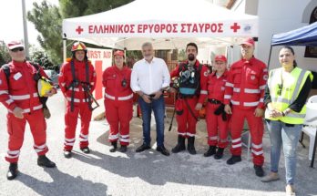 Περιφέρεια Αττικής: Άσκηση με τον κωδικό «Αινείας 2022» που πραγματοποιήθηκε στο Άλσος του Προφήτη Ηλία, στην Καστέλα Πειραιά ενόψει της αντιπυρικής περιόδου