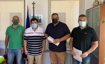 Λυκόβρυση Πεύκη: Εκπροσώπους του νέου Δ.Σ. του ΑΟ Λυκόβρυσης υποδέχθηκε ο Δήμαρχος