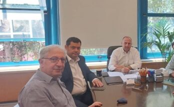 Μαρούσι: Συνάντηση του Δημάρχου Αμαρουσίου και Δημάρχων όμορων Δήμων με τον Υφυπουργό Υποδομών και Μεταφορών Γιώργο Καραγιάννη