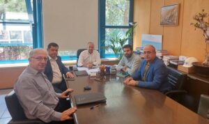 Μαρούσι:  Συνάντηση του Δημάρχου Αμαρουσίου και Δημάρχων όμορων Δήμων με τον Υφυπουργό Υποδομών και Μεταφορών Γιώργο Καραγιάννη